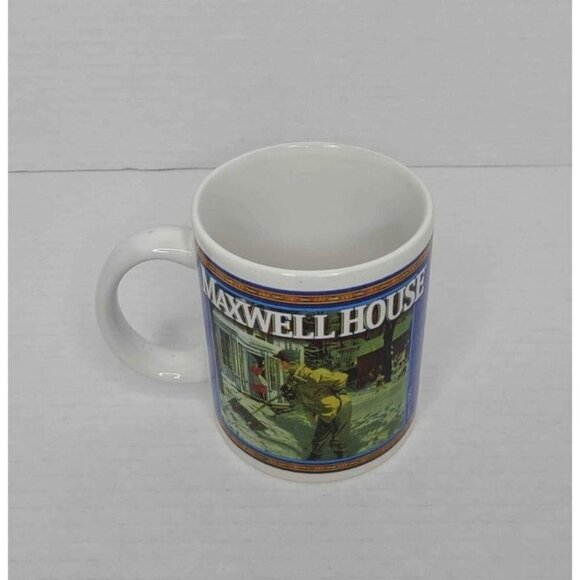 Vintage Kraft Foods Maxwell House Coffee Mug 12 oz - Picture 2 of 3
